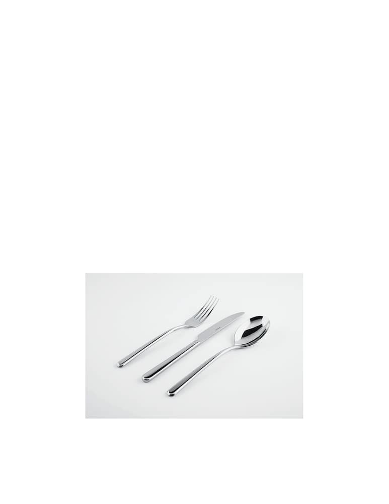 rinascente Sambonet Set 30 Pz Monoblocco Linear - Acciaio Inox