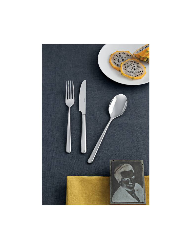 rinascente Sambonet Set 30 Pz Monoblocco Linear - Acciaio Inox