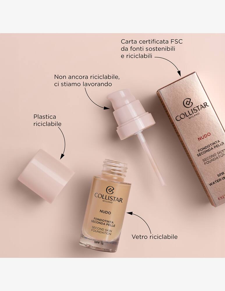 rinascente Collistar Nudo Second Skin Foundation