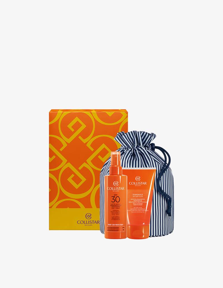 rinascente Collistar Giftset Tanning Moisturizing Milk Spray Spf 30