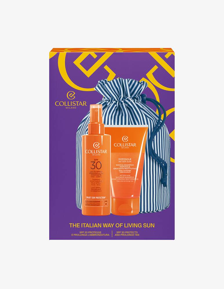 rinascente Collistar Giftset Tanning Moisturizing Milk Spray Spf 30