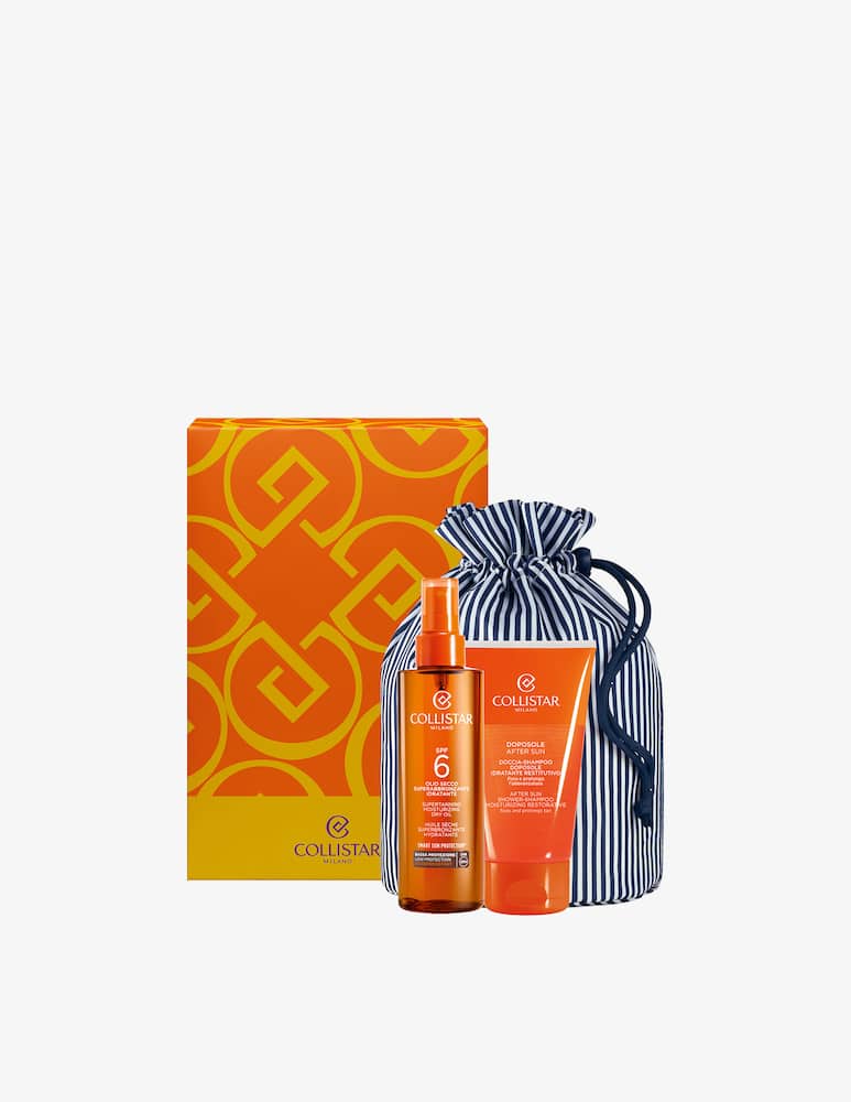 rinascente Collistar Giftset Supertanning Moisturizing Dry Oil Spf 6