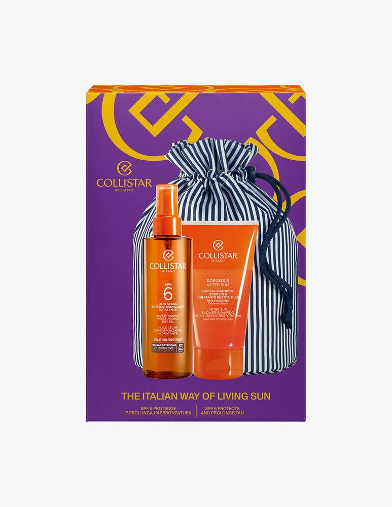 rinascente Collistar Giftset Supertanning Moisturizing Dry Oil Spf 6