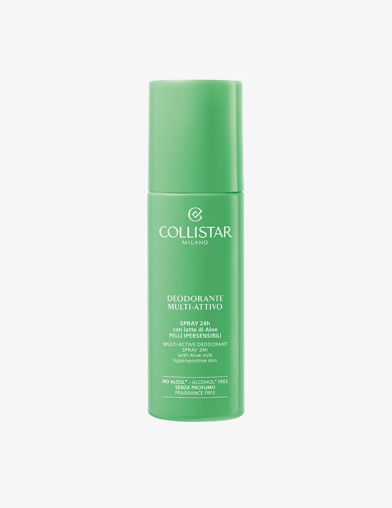 Collistar Multi-Active Deodorant Spray 24H - With Aloe Milk - picture 1 Collistar Multi-Active Deodorant Spray 24H - With Aloe Milk - picture 1