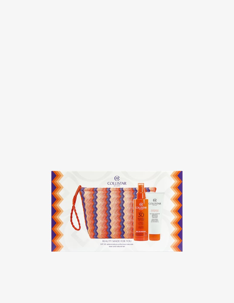 rinascente Collistar Cofanetto Latte Spray Abbronzante Idratante Spf 30