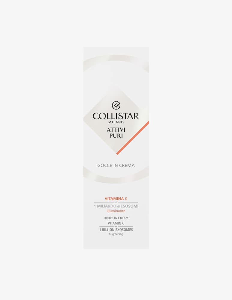 Collistar Attivi Puri Gocce In Crema Vitamina C - immagine 5 Collistar Attivi Puri Gocce In Crema Vitamina C - immagine 5