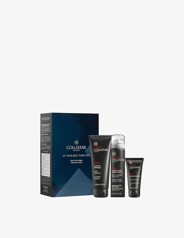 Collistar Cofanetto Must Have Viaggio Uomo - immagine 1 Collistar Cofanetto Must Have Viaggio Uomo - immagine 1