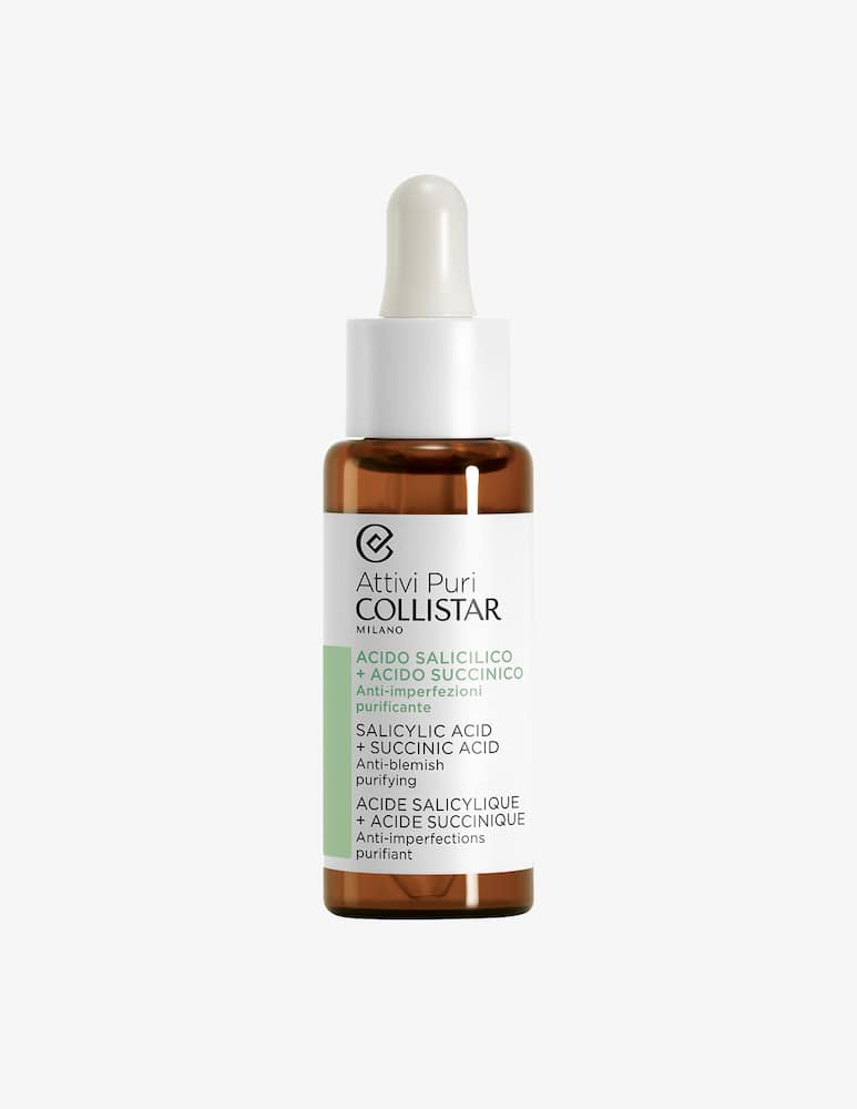 Collistar Acido Salicilico + Acido Succinico 30ml - immagine 1 Collistar Acido Salicilico + Acido Succinico 30ml - immagine 1
