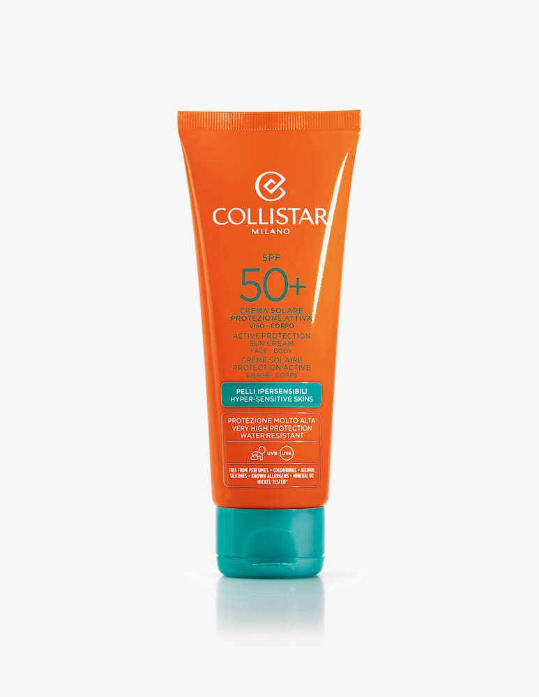 Collistar Active Protection Sun Cream Face-Body SPF 50+ - picture 1 Collistar Active Protection Sun Cream Face-Body SPF 50+ - picture 1