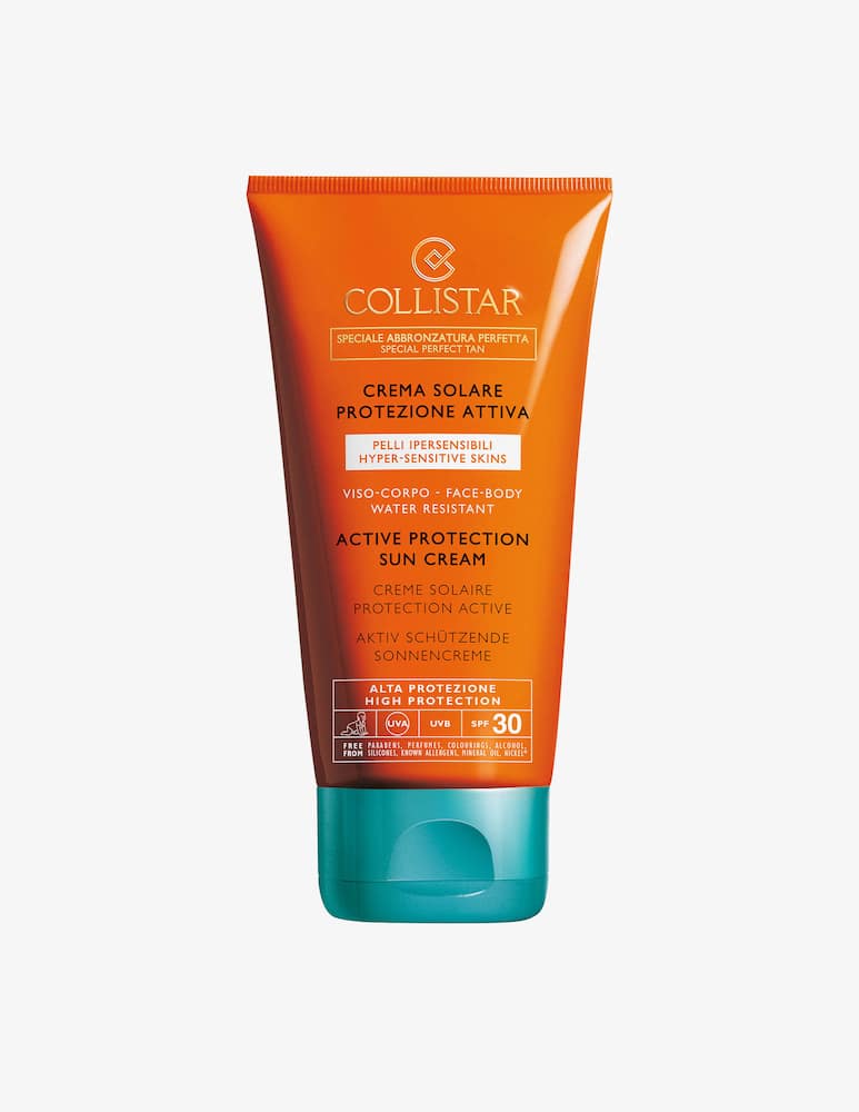 Collistar Crema Solare Protezione Attiva Viso-Corpo SPF 30 - immagine 1 Collistar Crema Solare Protezione Attiva Viso-Corpo SPF 30 - immagine 1