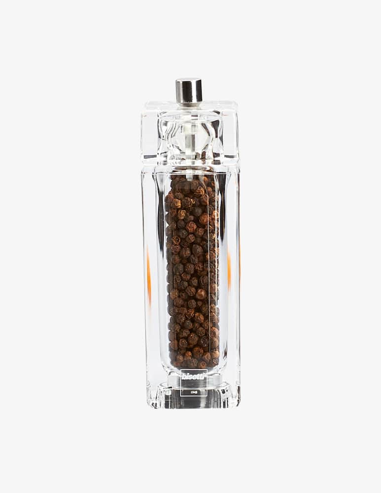 Bisetti Acrylic Pepper Mill Como 14 5 Cm Square - picture 3 Bisetti Acrylic Pepper Mill Como 14 5 Cm Square - picture 3