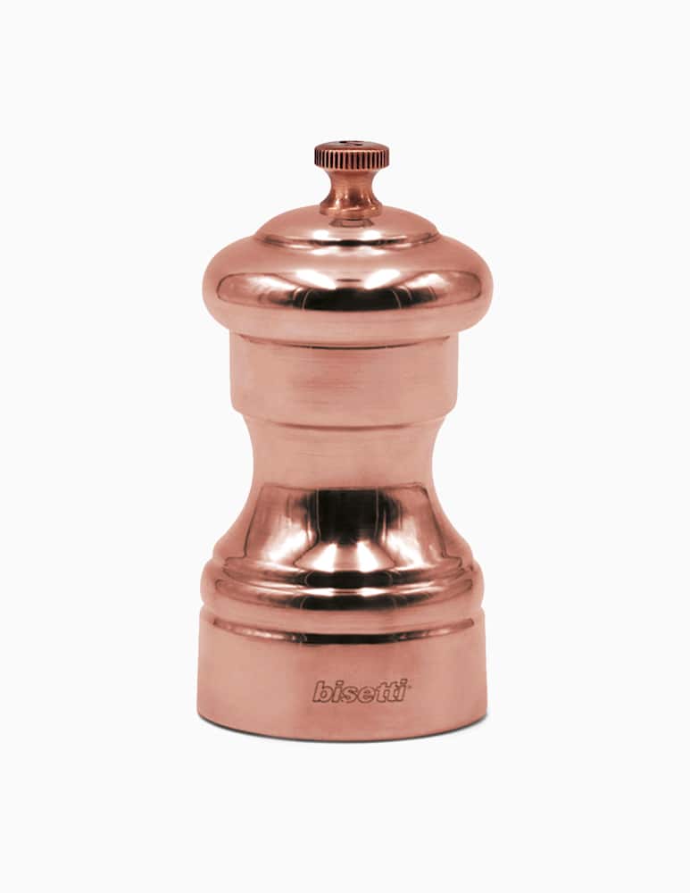 Bisetti Bright Copper Salt Mill Ceramic Grinder - picture 1 Bisetti Bright Copper Salt Mill Ceramic Grinder - picture 1