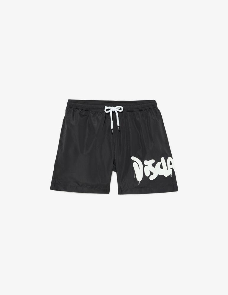 rinascente Disclaimer Lettering swim shorts