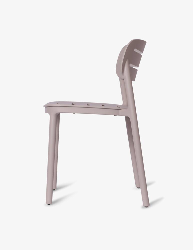 rinascente Serralunga Set of Two Croisette Chairs Without Armrests