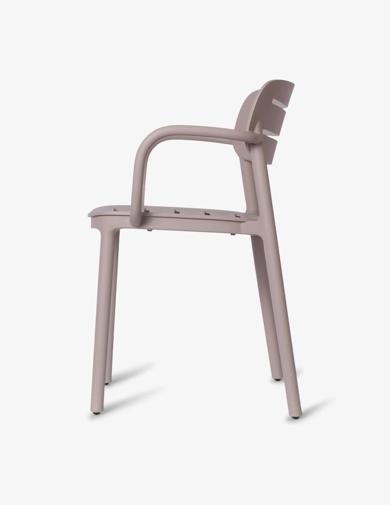 rinascente Serralunga Set of Two Croisette Chairs With Armrests