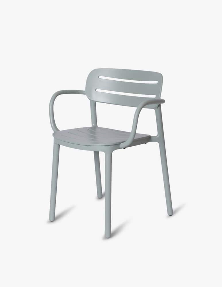 rinascente Serralunga Set of Two Croisette Chairs With Armrests