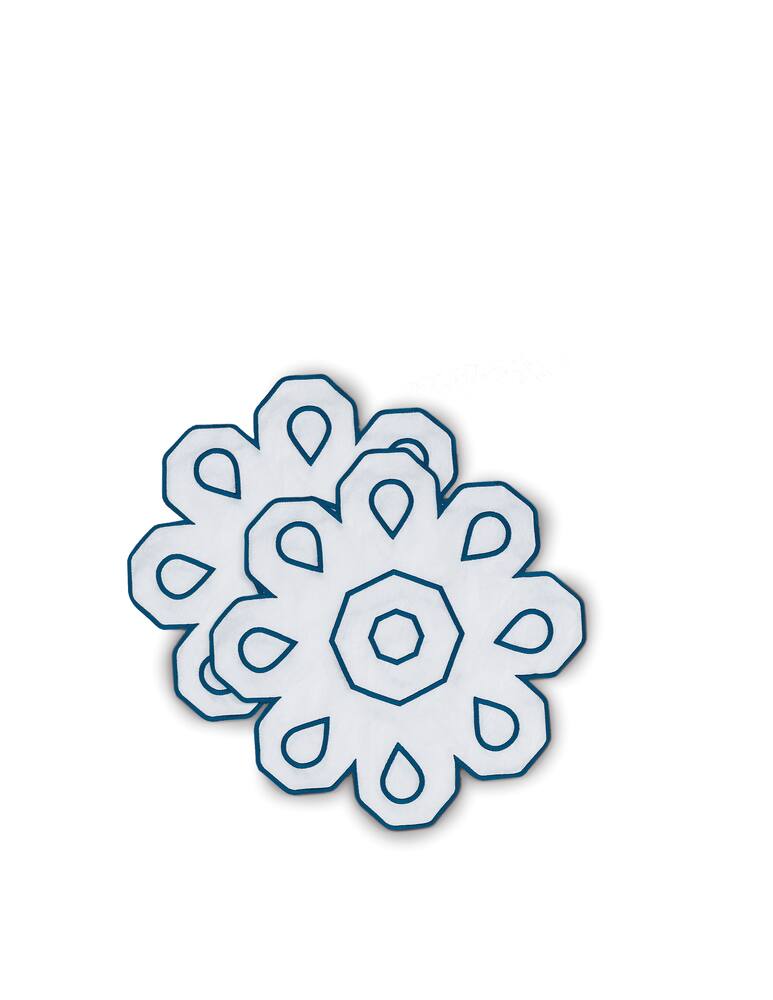 rinascente Cibelle Castello Svevo Set  2 Sottopiatti - Blu