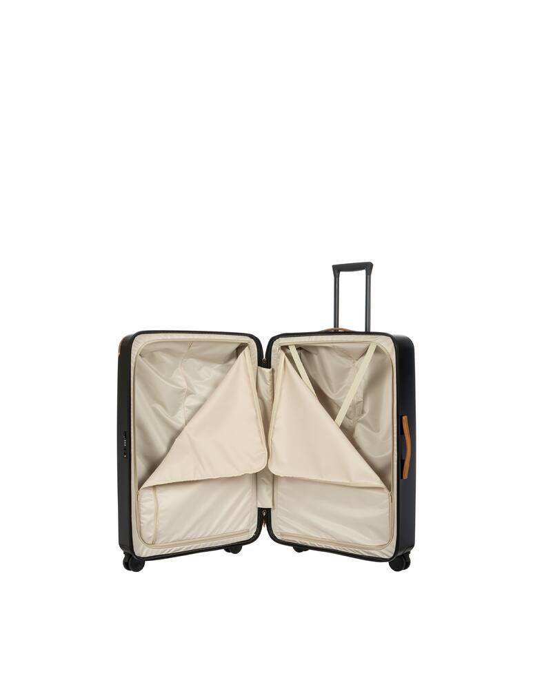 rinascente Bric's Amalfi Trolley Xl Check-In Luggage 32" - Black