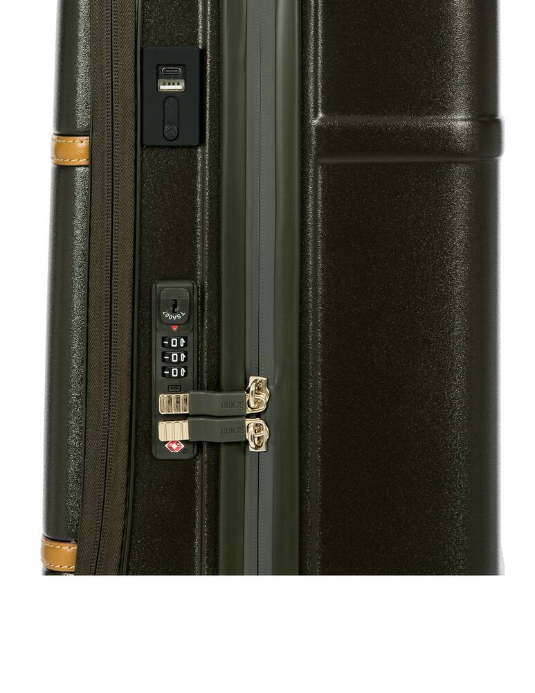 rinascente Bric's Bellagio Carry On Luggage - Olive
