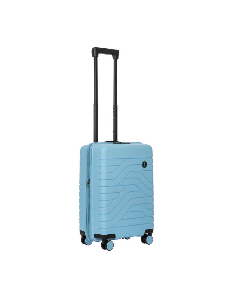 rinascente Bric's Ulisse Iata Carry On Luggage Expandable - Light blue