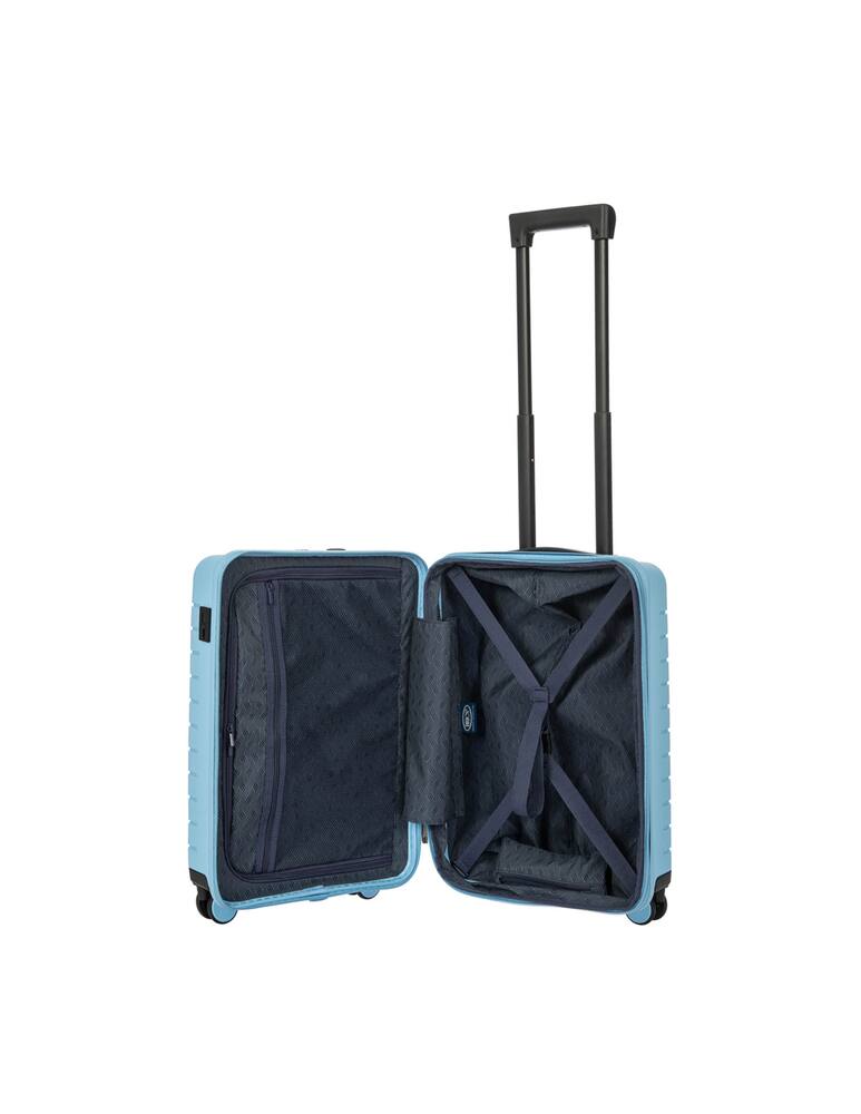 rinascente Bric's Ulisse Iata Carry On Luggage Expandable - Light blue