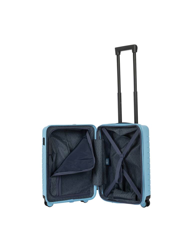 rinascente Bric's Ulisse Iata Carry On Luggage Expandable - Light blue