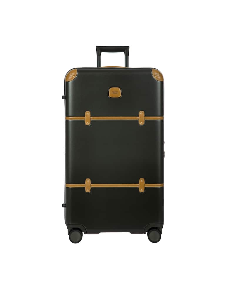 rinascente Bric's Bellagio Trunk Check In Luggage - Olive