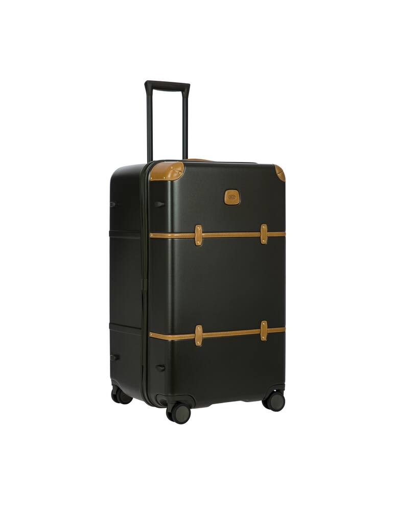rinascente Bric's Bellagio Trunk Check In Luggage - Olive