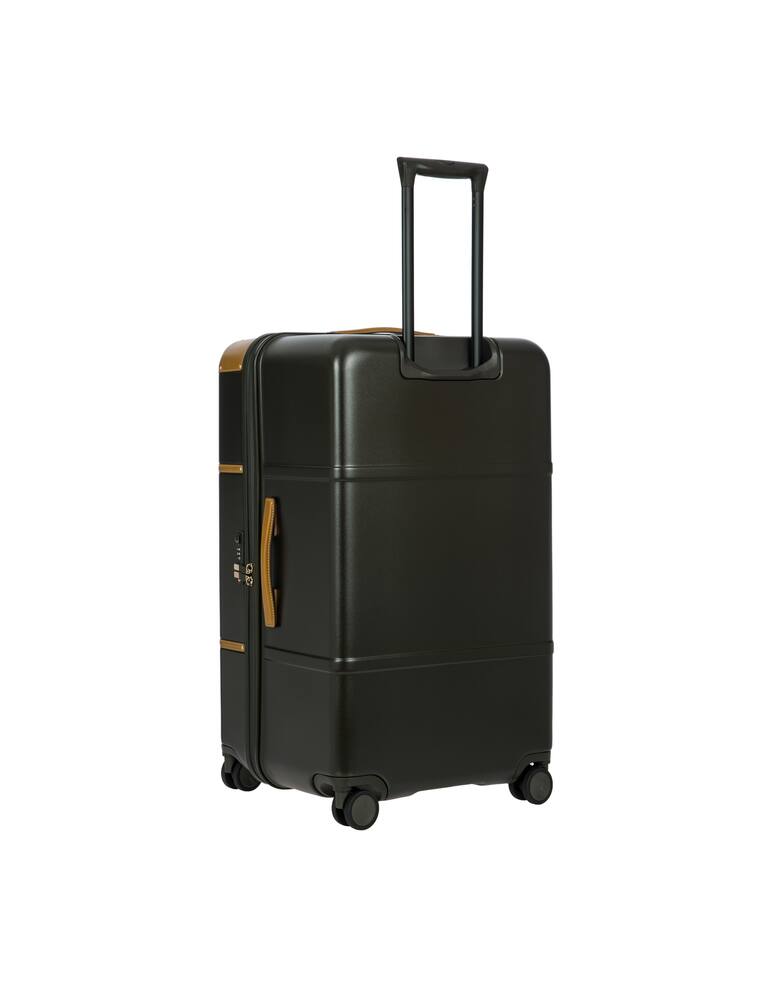 rinascente Bric's Bellagio Trunk Check In Luggage - Olive