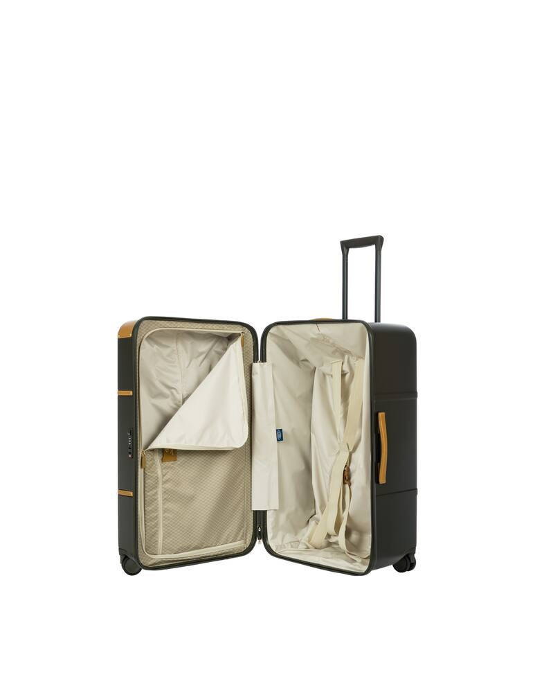 rinascente Bric's Bellagio Trunk Check In Luggage - Olive