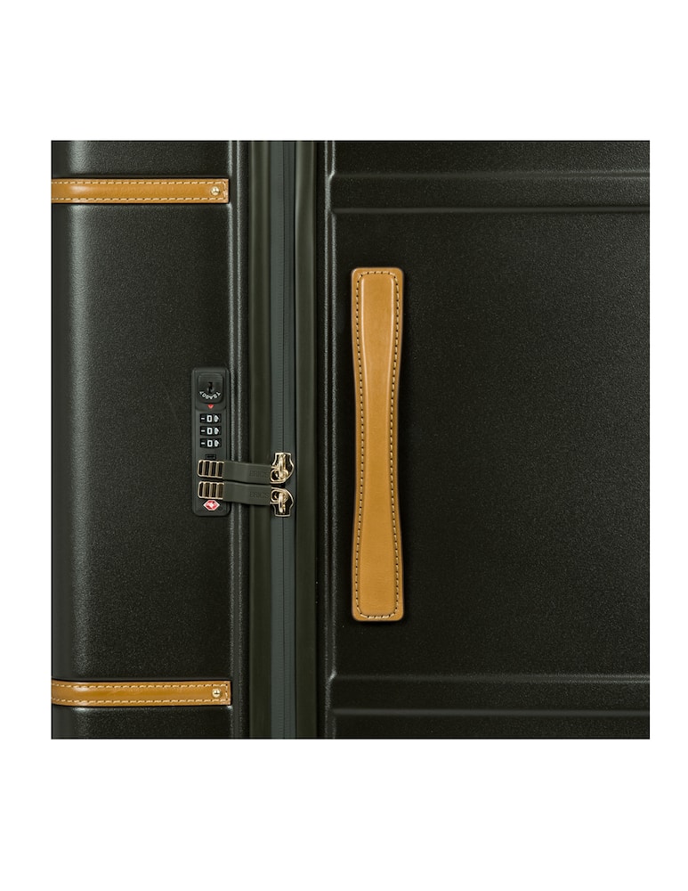 rinascente Bric's Bellagio Trunk Check In Luggage - Olive