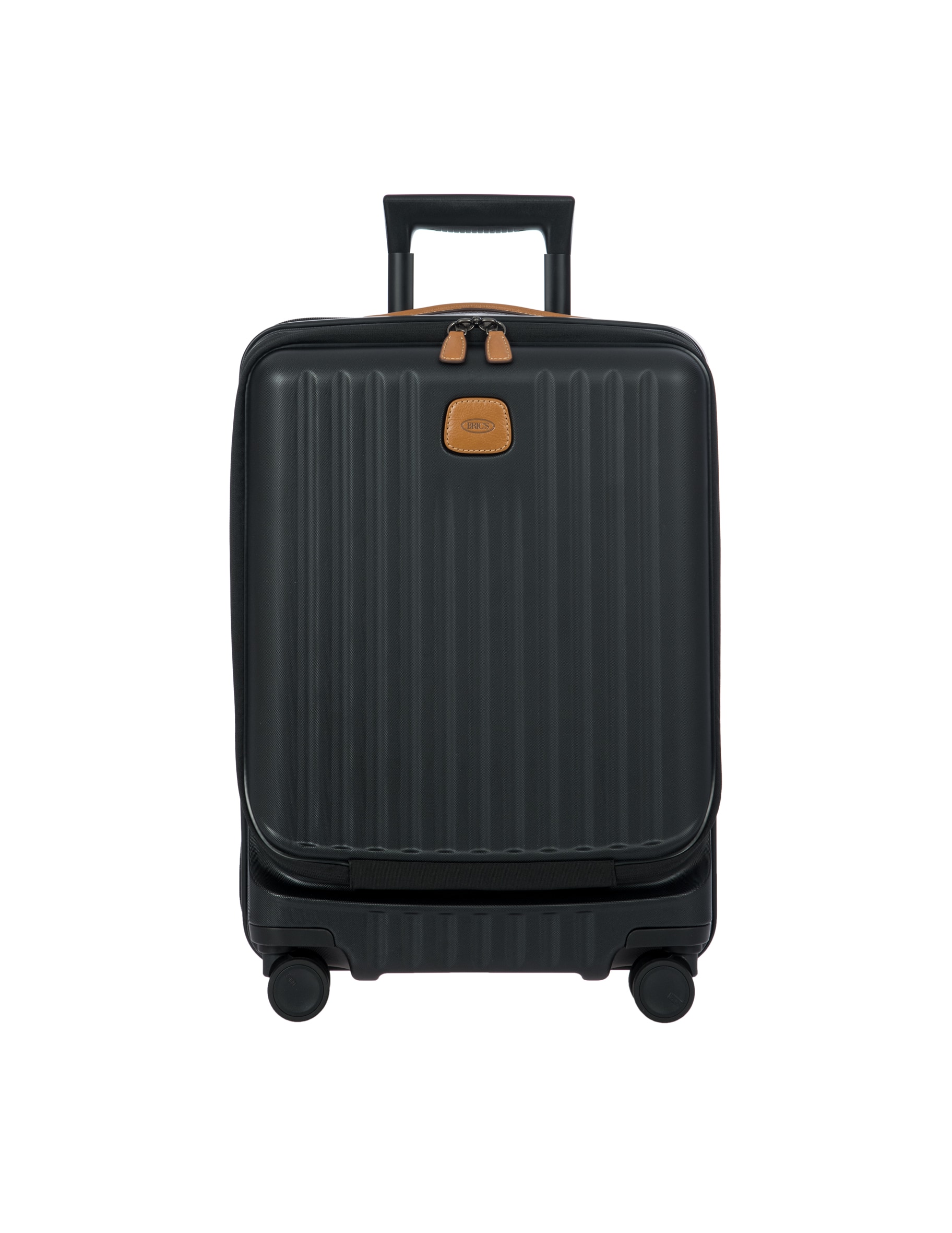 Shop Bric's Capri Carry On Luggage Expandable Black on Rinascente