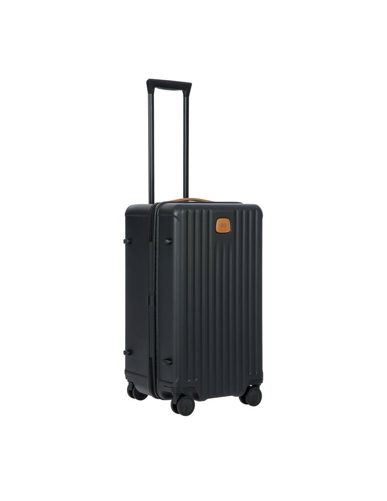 rinascente Bric's Capri Trunk Check In Luggage - Black