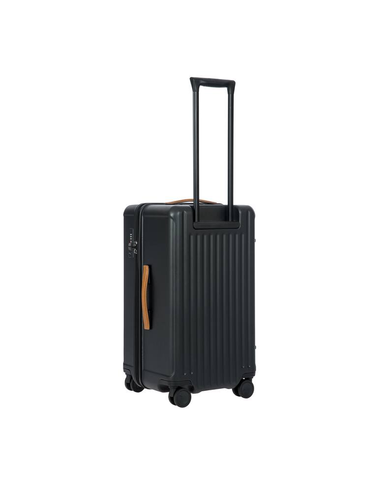 rinascente Bric's Capri Trunk Check In Luggage - Black