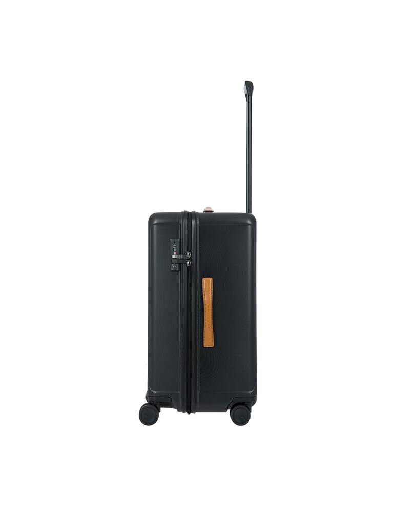 rinascente Bric's Capri Trunk Check In Luggage - Black