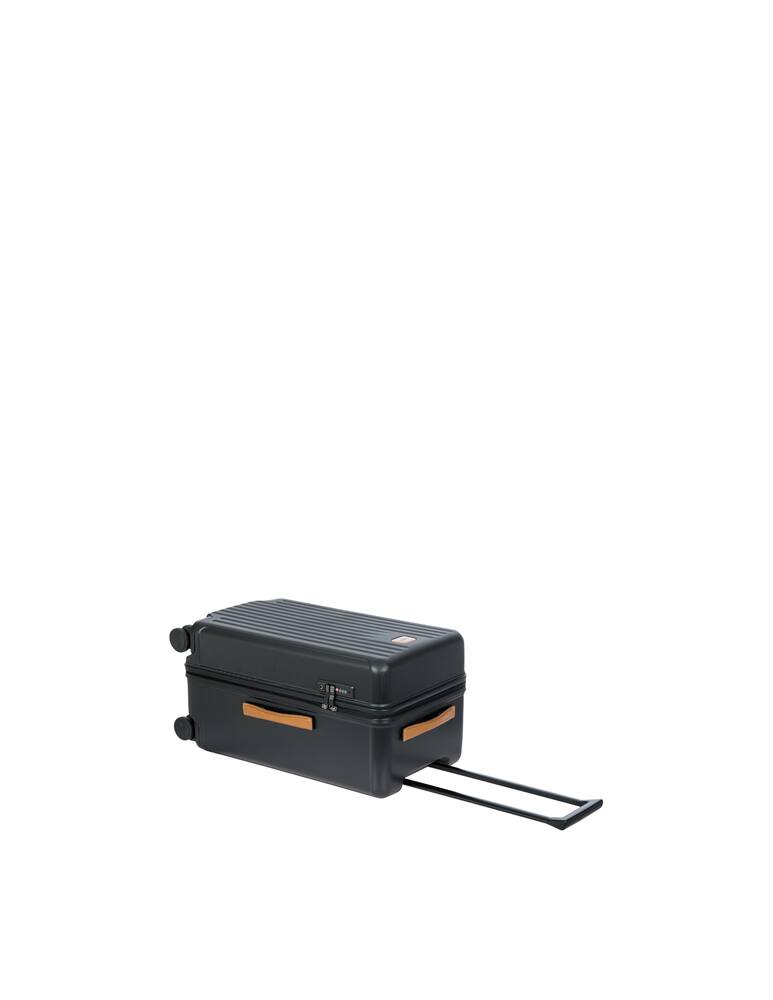 rinascente Bric's Capri Trunk Check In Luggage - Black