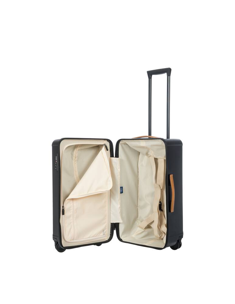 rinascente Bric's Capri Trunk Check In Luggage - Black