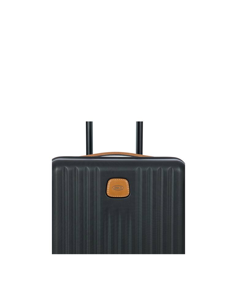 rinascente Bric's Capri Trunk Check In Luggage - Black