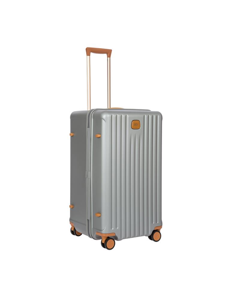 rinascente Bric's Capri Trunk Check In Luggage - Grey