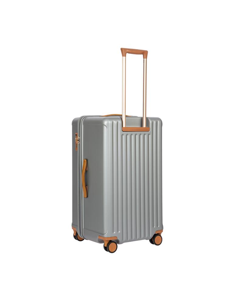 rinascente Bric's Capri Trunk Check In Luggage - Grey