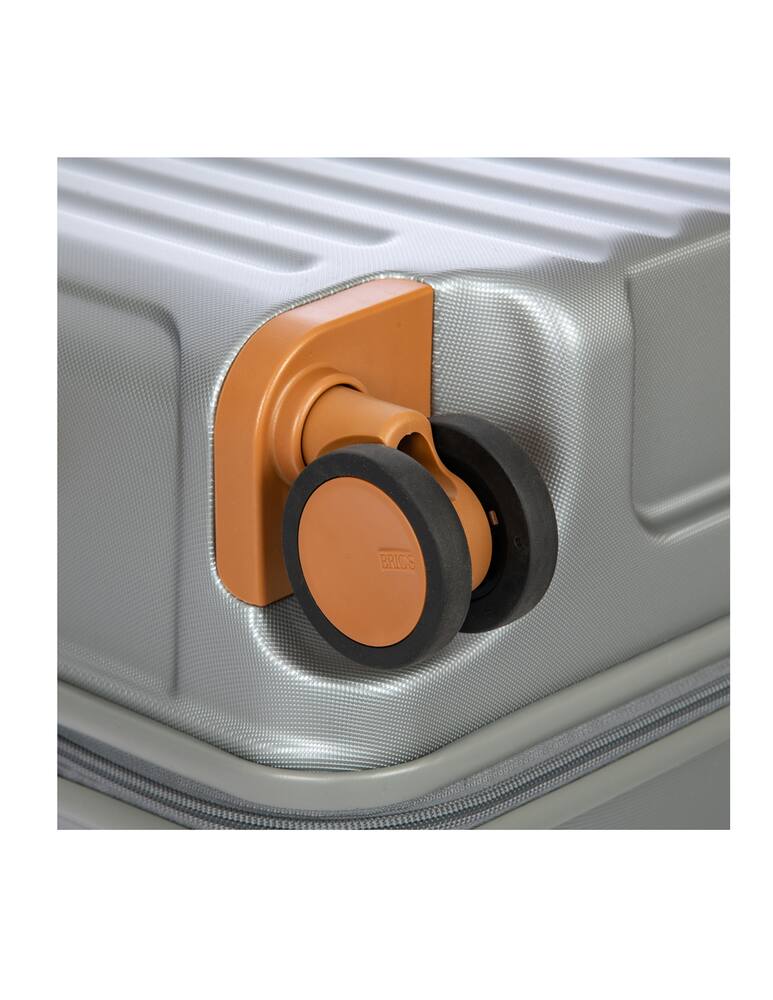 rinascente Bric's Capri Trunk Check In Luggage - Grey