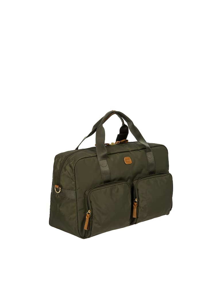 Bric's X-Travel Holdall Weekend Bag - Olive - picture 2 Bric's X-Travel Holdall Weekend Bag - Olive - picture 2