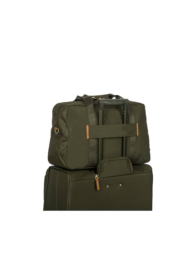 Bric's X-Travel Holdall Weekend Bag - Olive - picture 3 Bric's X-Travel Holdall Weekend Bag - Olive - picture 3