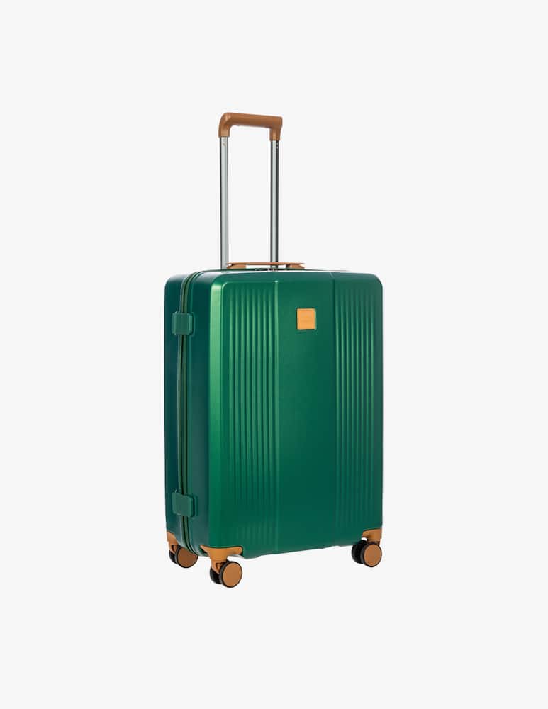 rinascente Bric's Ravenna Trolley Medium Check-In Luggage - Green