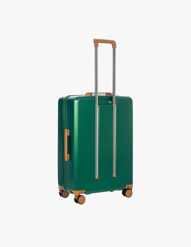 rinascente Bric's Ravenna Trolley Medium Check-In Luggage - Green