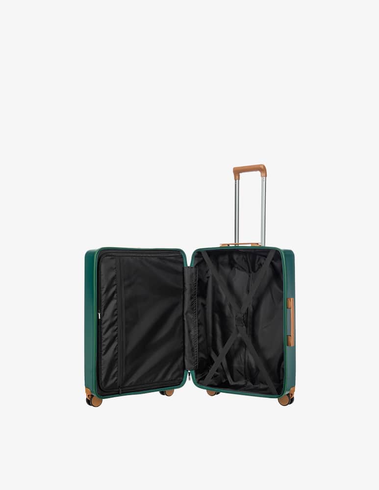 rinascente Bric's Ravenna Trolley Medium Check-In Luggage - Green