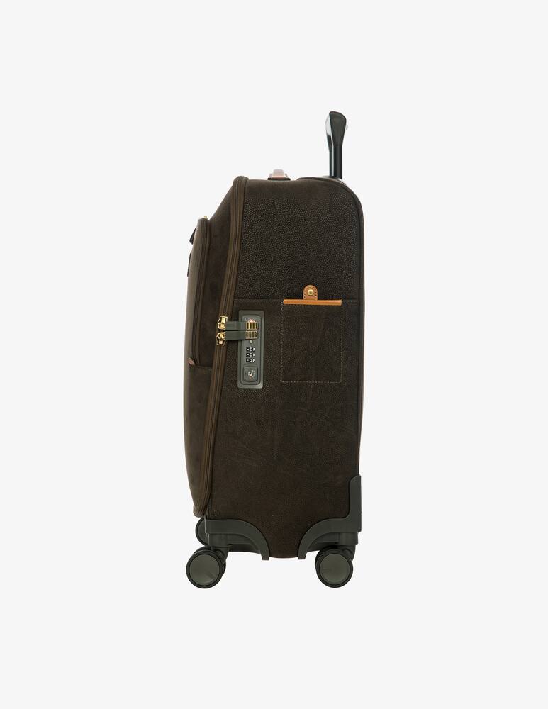 rinascente Bric's Life Trolley Compound 21'' S Carry On Luggage - Olive