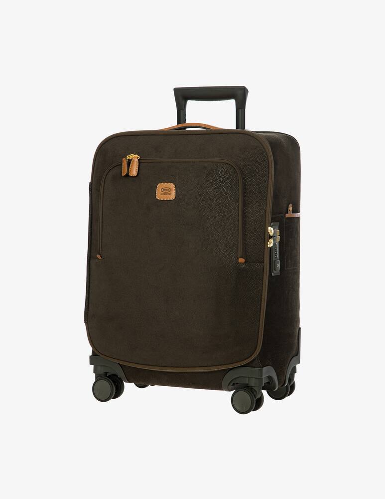 rinascente Bric's Life Trolley Compound 21'' S Carry On Luggage - Olive