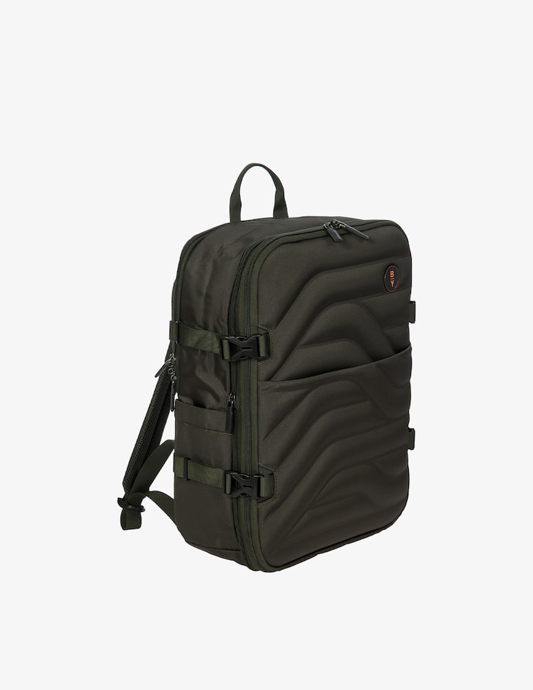 rinascente Bric's Recycled fabric B|Y expandable Underseat backpack