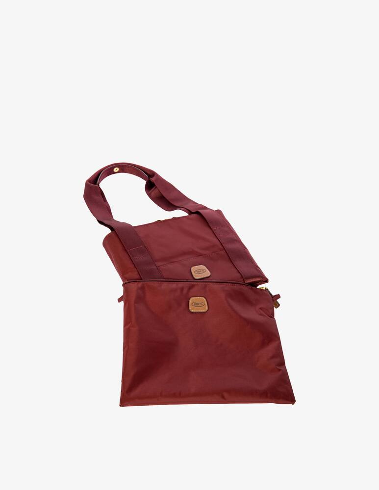 rinascente Bric's X bag Borsone Medio Pieghevole 2In1 In Nylon Riciclato